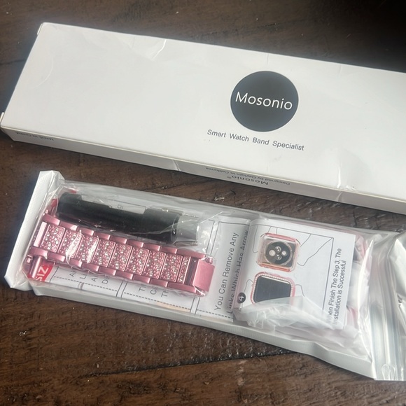 Mosonio Compatible with Apple Watch Band 38mm 40mm 41mm 42mm 44mm 45mm 49mm - Picture 4 of 4